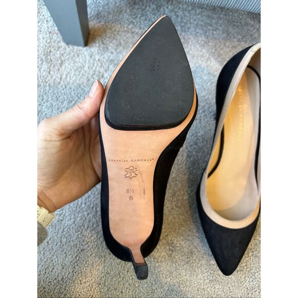 NWOB Loeffler Randall suede Aline pump, Sz 8.5 $395 - Picture 4 of 7